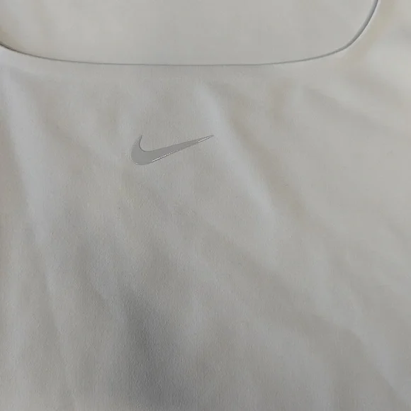 Nike Form Cream Womens Tank Top Stealth Evaporation Athleisure Activewear Sport - Picture 3 of 4